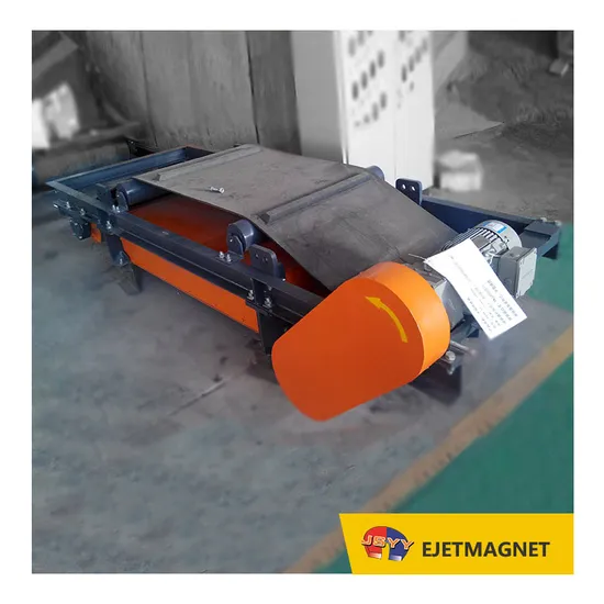 Suspension Belt Type Inline Magnetic Separator Mining Cross Belt Magnetic Separator 