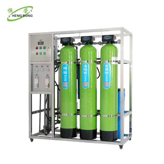 Filtration Equipment Purified Water Equipment Industrial Reverse Osmosis Equipment 