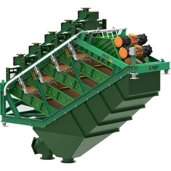 High Frequency Multi Layer / Deck Vibrating Fine Screen for Mining Industry 