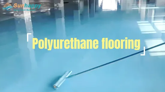 High Quality Elasticity Polyurethane Waterproof Coating Polyurethane Flooring Top Paint Polyurethane Resin for Industrial Plant Workshop Construction Space 