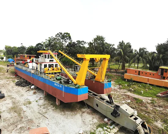 Different Size Electric/Diesel Sand/Mud/Mining Cutter/Jet/Pump Suction Dredger for River/Lake/Sea Dredging/Cleaning/Gold/Diamond 