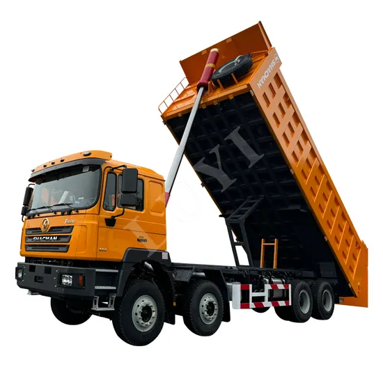 New Model Shacman 40 Tons Tractor Trucks for Sale Dump Truck Diesel 8X4 12 Wheels Tipper Truck for Mining 