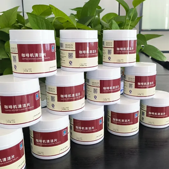 Wholesale Coffee Cleaning Tablets Stain Remover Washing Coffee Machine Detergent High Foam Professional Supplier France EU Hot 