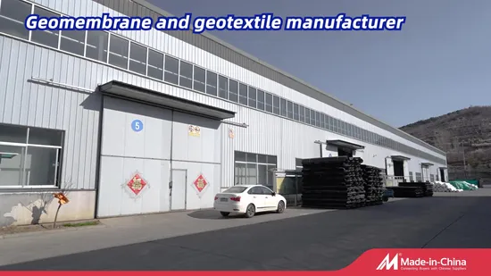 0.8mm/1mm/1.5mm/2mm 500/1000 Microns 30/60mils High Density Smooth Black LLDPE HDPE Geomembrane for Agriculture/Dam/Landfill/Lake/Biogas/Mining/Tailings Liner 
